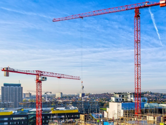 red-cranes-construction